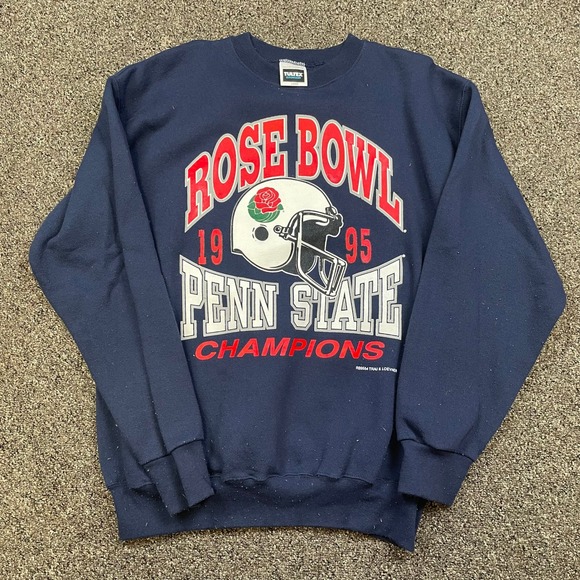 Tultex Other - Vintage Tultex 1995 Rose Bowl Penn State Champions Sweatshirt Navy Blue Large